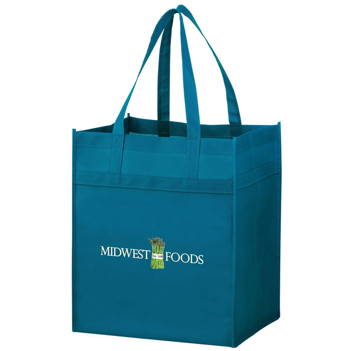 Wholesale Heavy Duty Non-Woven Grocery Tote Bag with Poly Board Insert - Y2KH131015