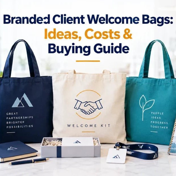 Branded Client Welcome Bags: Ideas, Costs & Buying Guide