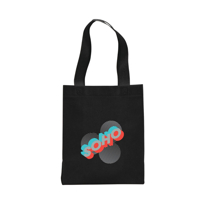 Challenger Mini Non-Woven Tote with Heat-Sealed Construction