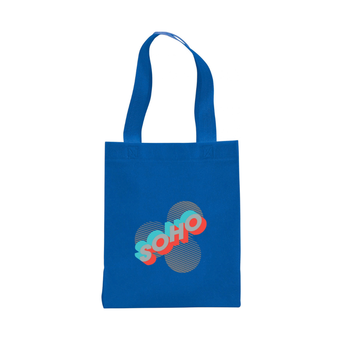 Challenger Mini Non-Woven Tote with Heat-Sealed Construction