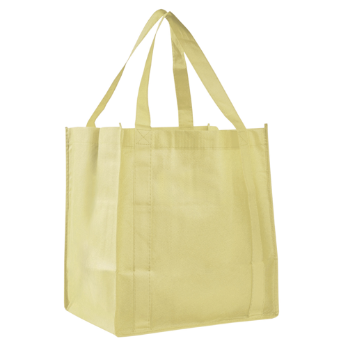 12.5-Inch Non-Woven Grocery Bag with Reinforced Handles