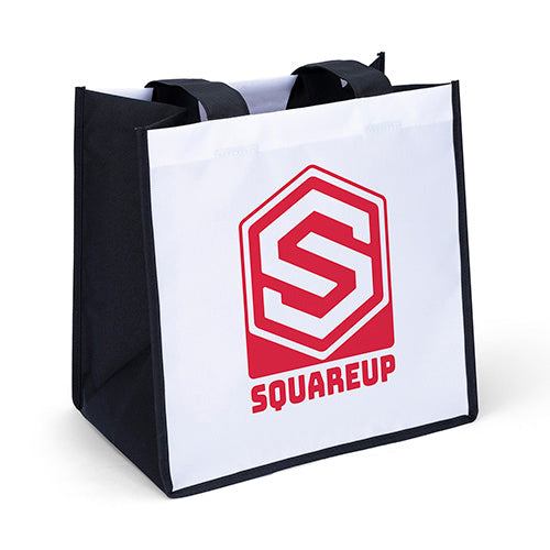 Wholesale carol  Black White long handle tote bag