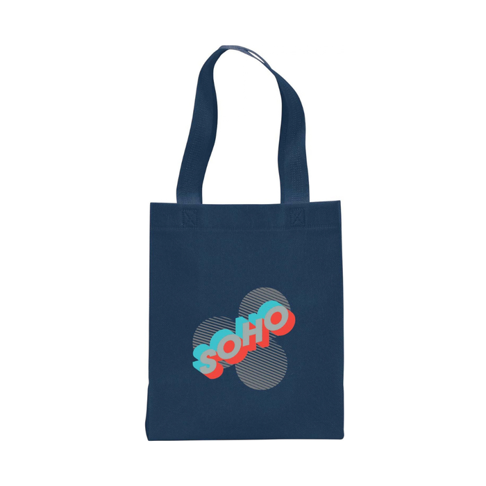 Challenger Mini Non-Woven Tote with Heat-Sealed Construction