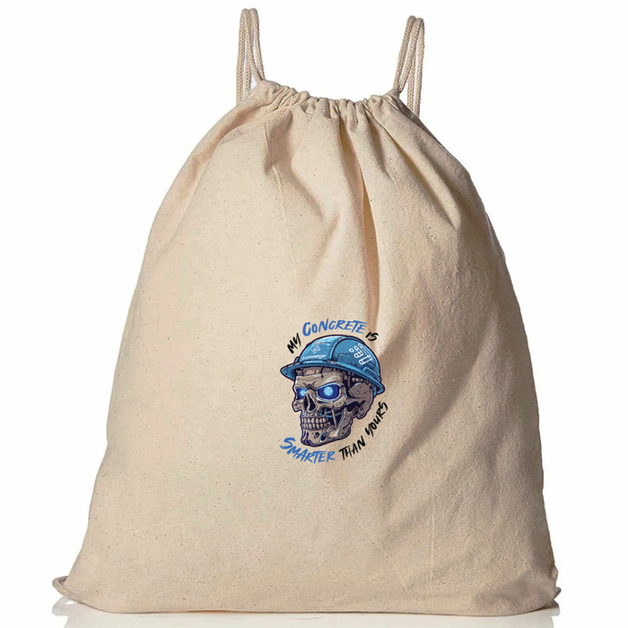 14" Organic Cotton Canvas Drawstring Backpack