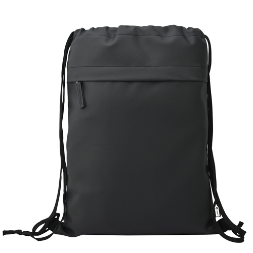 13" RPET Drawstring Bag with PU Coating