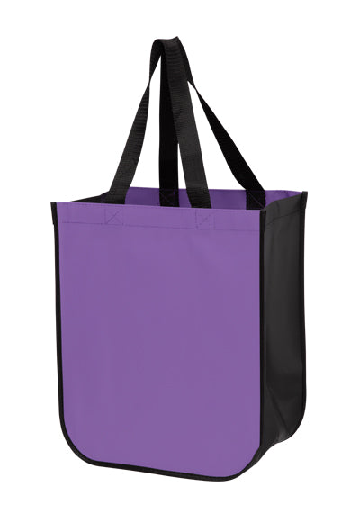 Wholesale MATTE LAMINATED DESIGNER TOTE BAG |12X8X15| - LL12815