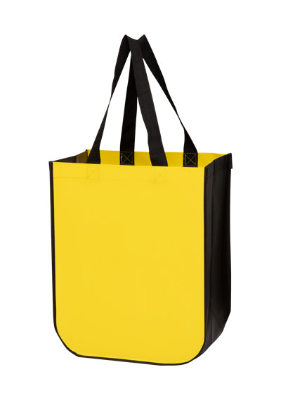 Wholesale MATTE LAMINATED DESIGNER TOTE BAG |12X8X15| - LL12815