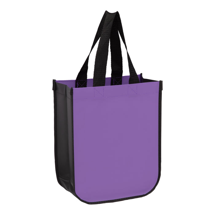 Wholesale Matte Laminated Designer Tote Bag |9 1/2x4 1/2x11 1/2| - LL9411