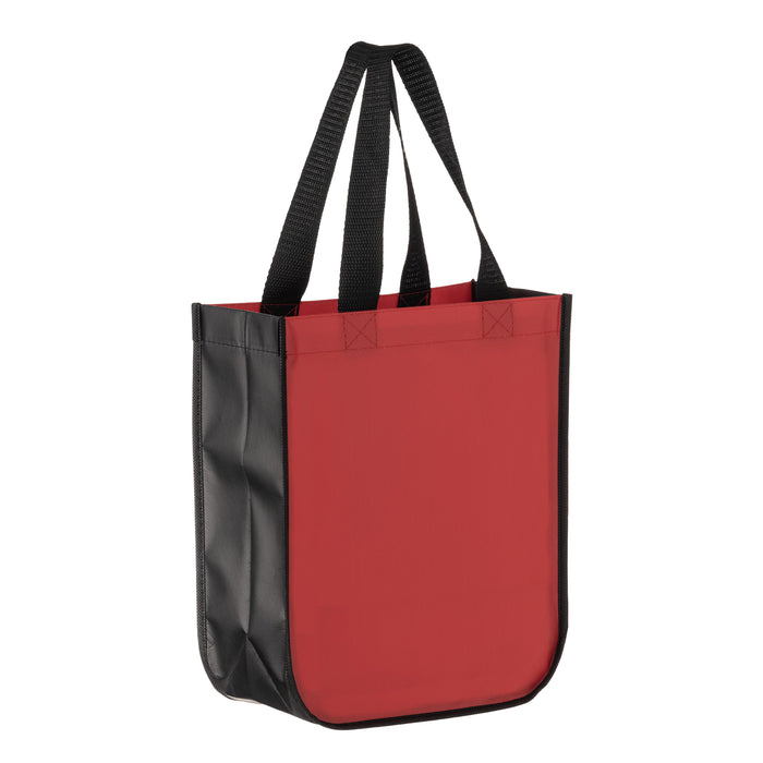 Wholesale Matte Laminated Designer Tote Bag |9 1/2x4 1/2x11 1/2| - LL9411