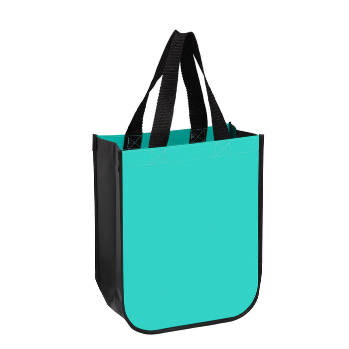 Wholesale Matte Laminated Designer Tote Bag |9 1/2x4 1/2x11 1/2| - LL9411