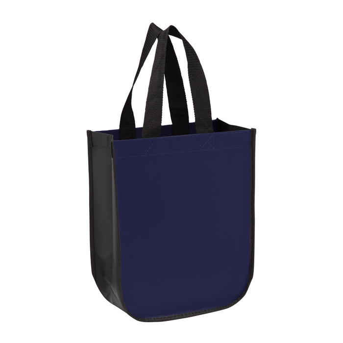 Wholesale Matte Laminated Designer Tote Bag |9 1/2x4 1/2x11 1/2| - LL9411