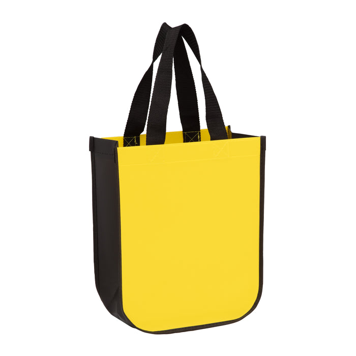 Wholesale Matte Laminated Designer Tote Bag |9 1/2x4 1/2x11 1/2| - LL9411