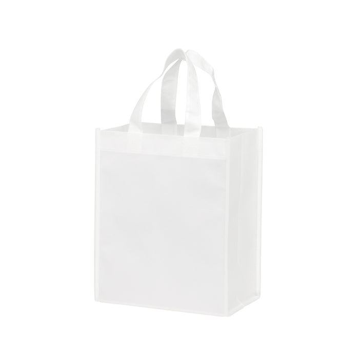 Wholesale Polylactic Acid Fiber Plant Based Non-Woven Tote Bag  |8x5x10| - PLA8510