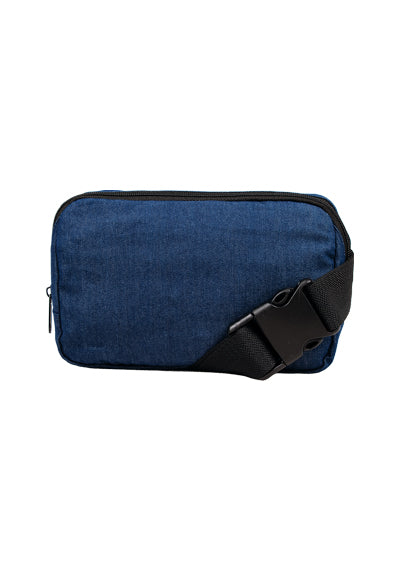 wholesale Recycled Denim Cross Body Bag with Adjustable Strap