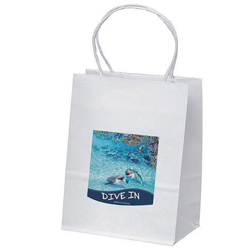 Wholesale Pup-White Paper Bag - CVWHP58