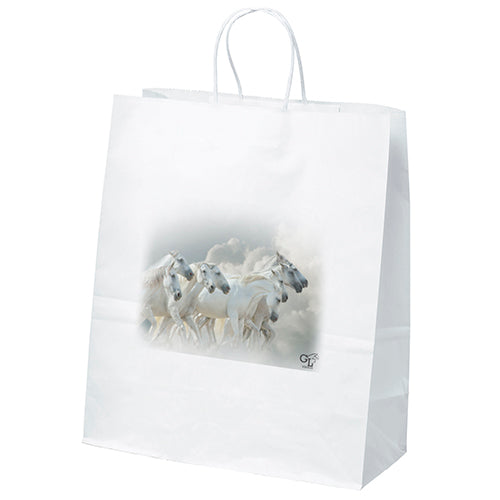 Wholesale Citation-White Paper Bag - 11WHP1315