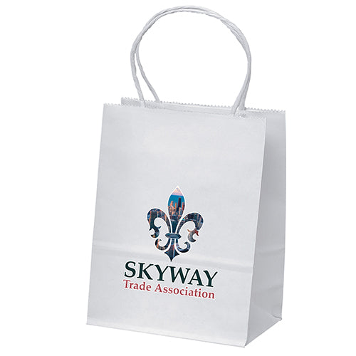 Wholesale Pup-White Paper Bag - CVWHP58
