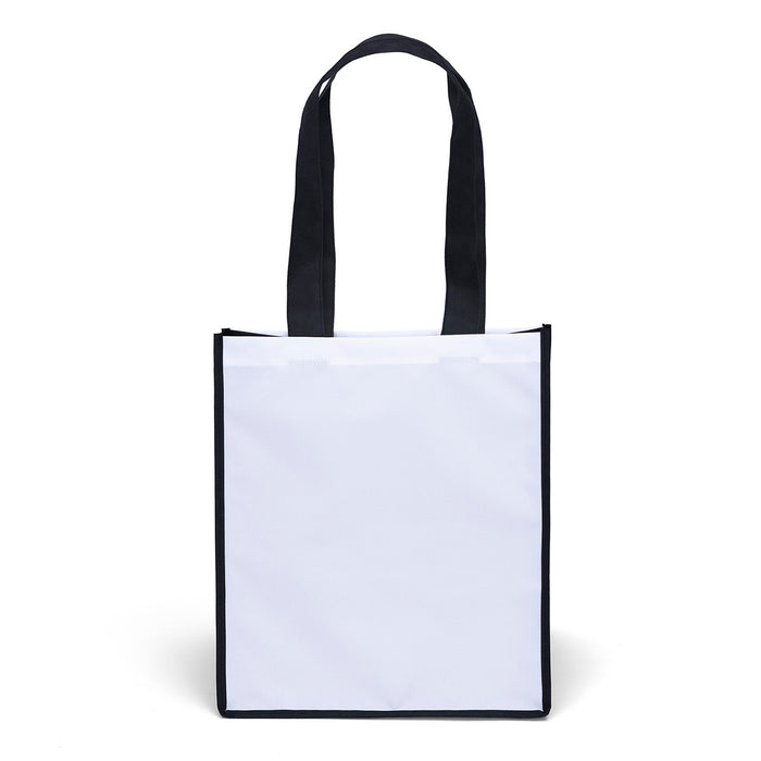 Wholesale Scott Black White long handle tote bag