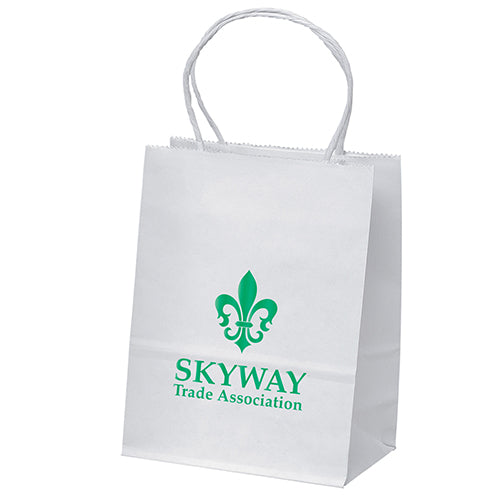 Wholesale Pup-White Paper Bag - CVWHP58