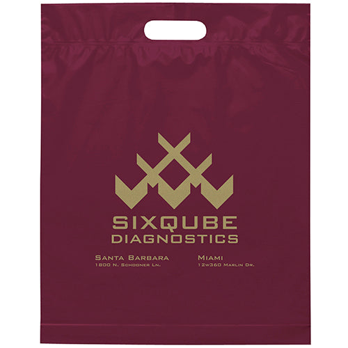 Wholesale  Die Cut 15W x 19H x 3 Plastic Bag - DYECO1519