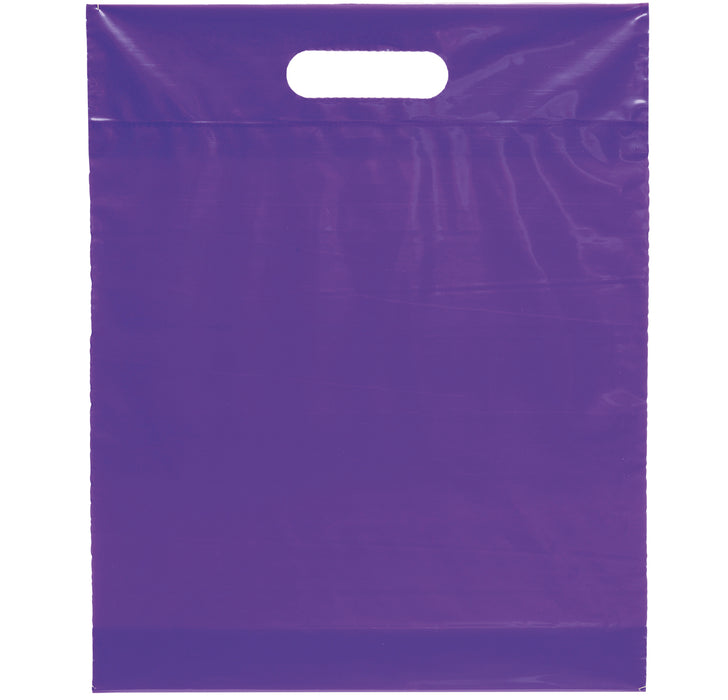 Wholesale  Die Cut 12W x 15H x 3 Plastic Bag - DYECO1215
