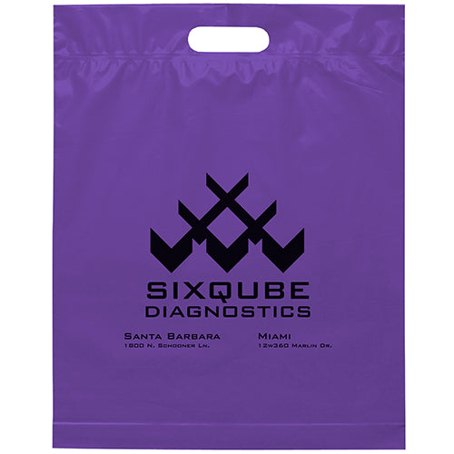 Wholesale  Die Cut 15W x 19H x 3 Plastic Bag - DYECO1519
