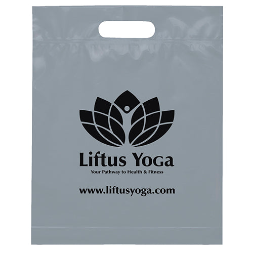 Wholesale  Die Cut 12W x 15H x 3 Plastic Bag - DYECO1215