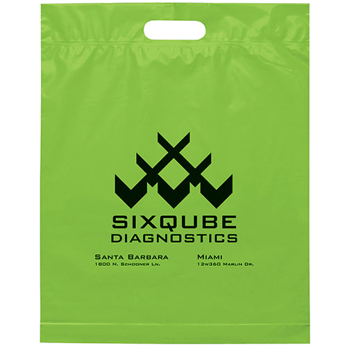 Wholesale  Die Cut 15W x 19H x 3 Plastic Bag - DYECO1519