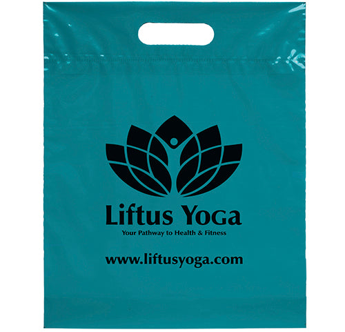 Wholesale  Die Cut 12W x 15H x 3 Plastic Bag - DYECO1215