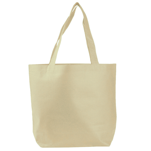 Econo Non-Woven Tote Bag with 5-Inch Bottom Gusset