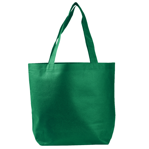 Econo Non-Woven Tote Bag with 5-Inch Bottom Gusset