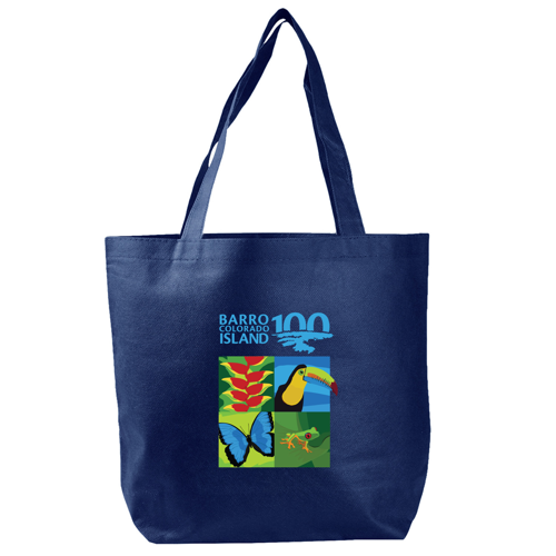 Econo Non-Woven Tote Bag with 5-Inch Bottom Gusset