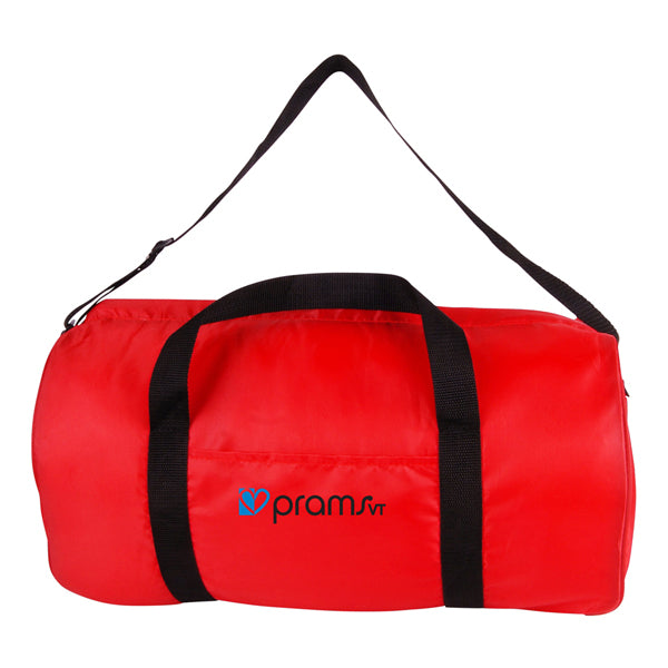 18" Polyester Duffel Bag with Adjustable Shoulder Strap