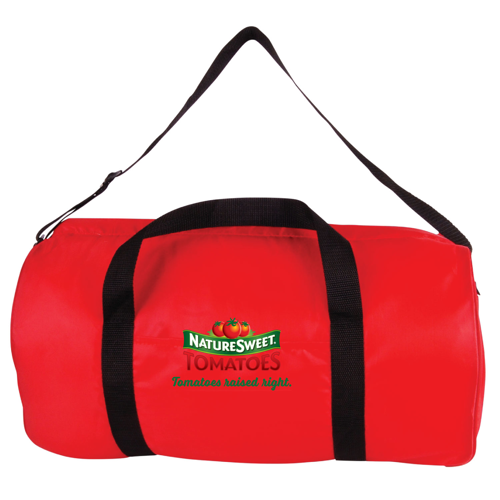 18" Polyester Duffel Bag with Adjustable Shoulder Strap
