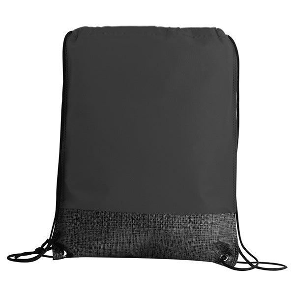 13" Non-Woven Drawstring Bag with Reinforced Corners & Metal Grommets