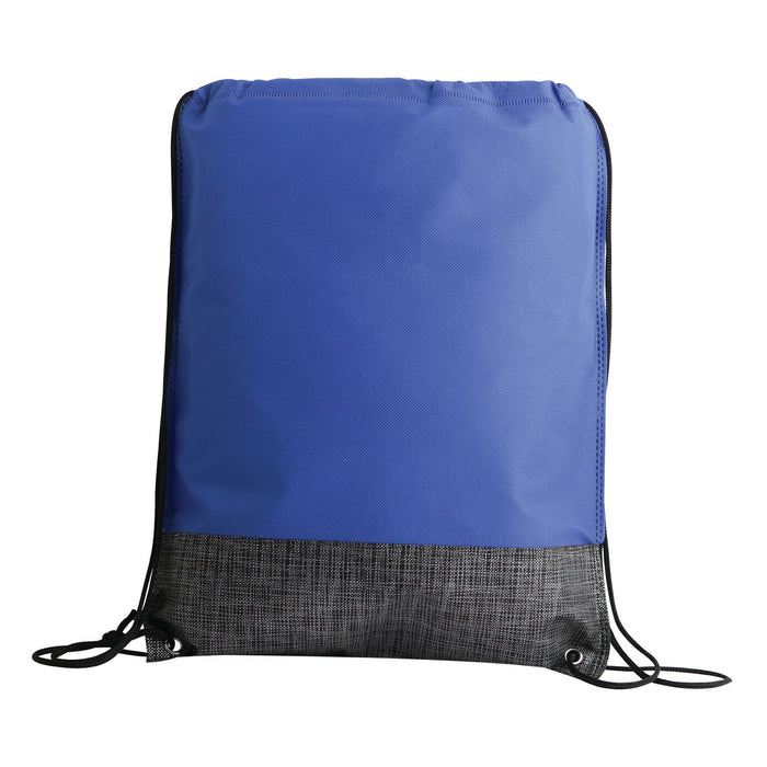 13" Non-Woven Drawstring Bag with Reinforced Corners & Metal Grommets