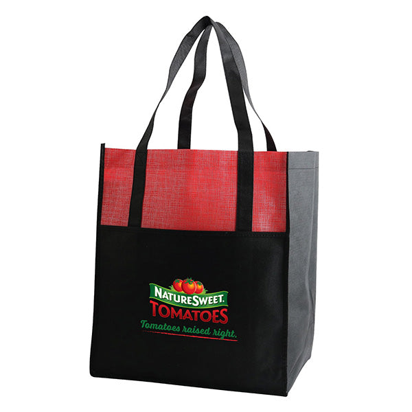 13-Inch Non-Woven Shopping Bag with Front Pocket