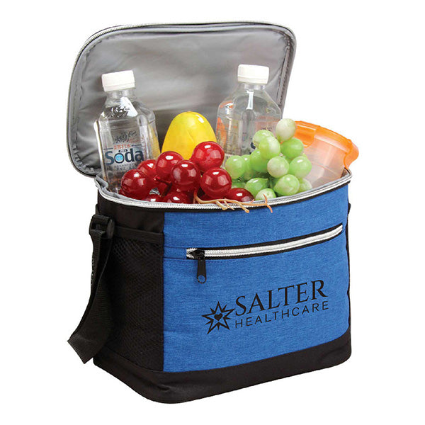 10" Polyester Insulated Picnic Cooler Bag with Adjustable Strap