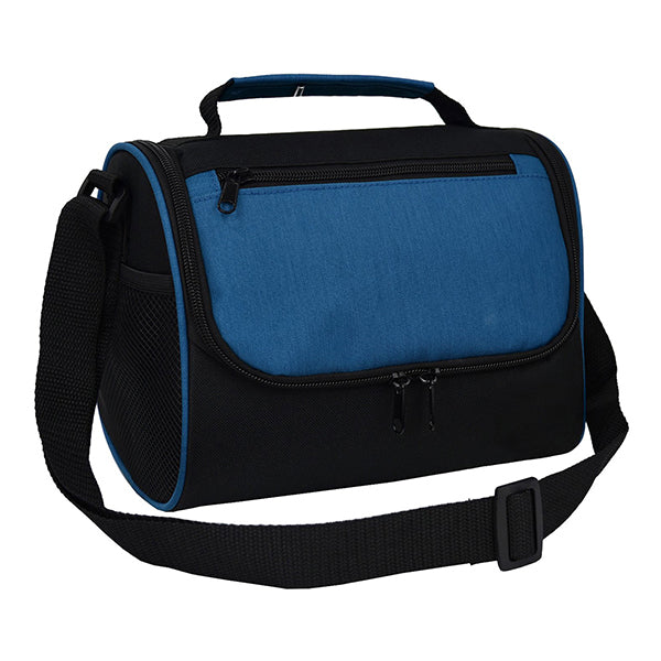 Break Time Insulated Lunch Bag for 8 Cans with Zippered Pockets