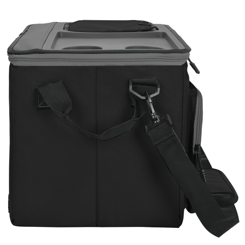 48-Can Hard Top Cooler with Drink Holder and Shoulder Strap