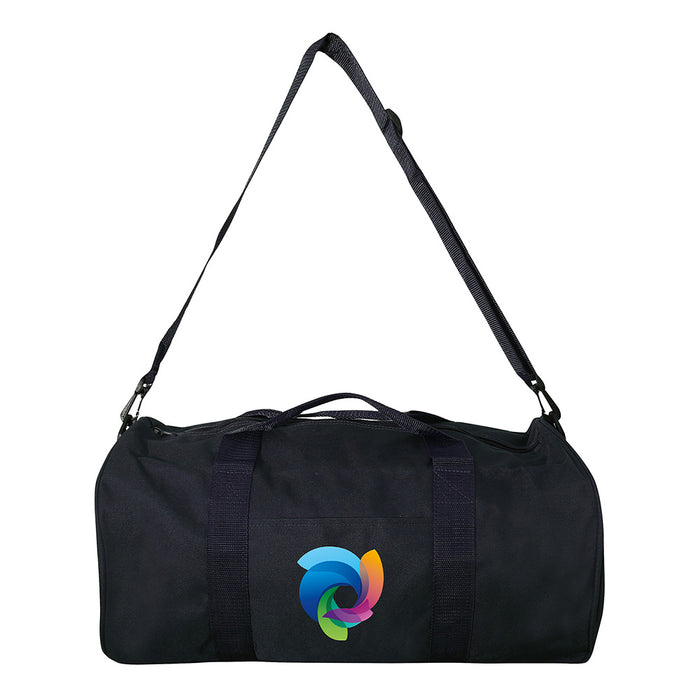 18" Polyester Roll Bag with Detachable Strap & Pocket