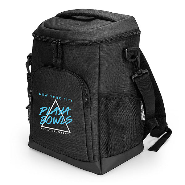 Essex Backpack Cooler with Padded Straps and Zippered Pockets