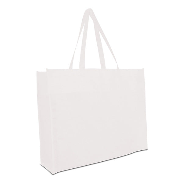 20-Inch Huge Reusable Non-Woven Shopping Bag with Bottom Insert