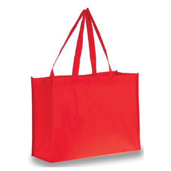 20-Inch Huge Reusable Non-Woven Shopping Bag with Bottom Insert