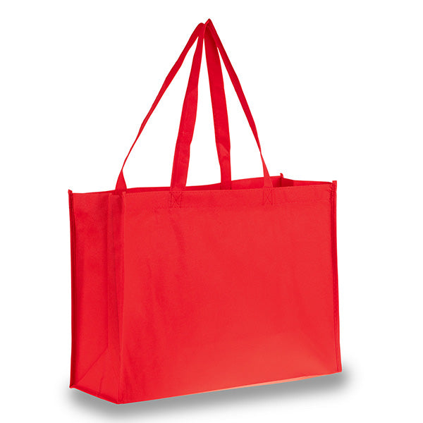16-Inch Large Non-Woven Shopping Bag with Bottom Insert
