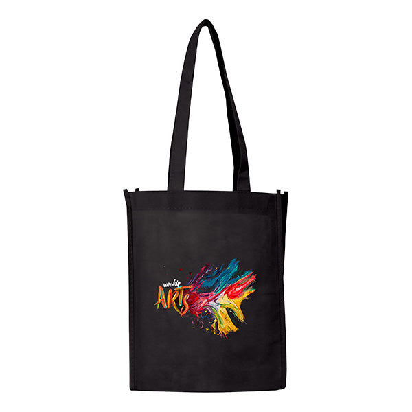 10" Medium Non-Woven Shopper Bag with Gusset
