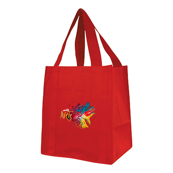 Jumbo Heavy Duty Non-Woven Grocery Bag with Reinforced Bottom
