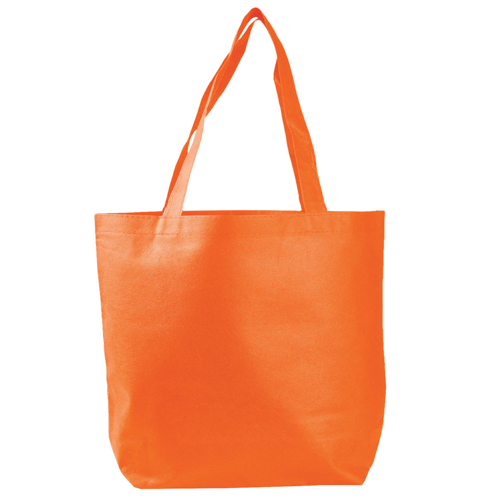 Econo Non-Woven Tote Bag with 5-Inch Bottom Gusset
