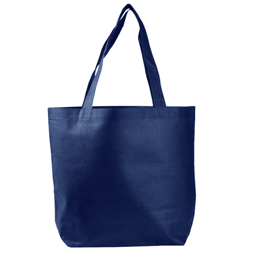 Econo Non-Woven Tote Bag with 5-Inch Bottom Gusset