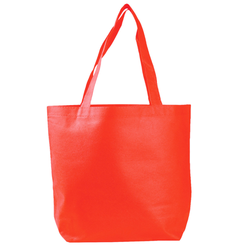 Econo Non-Woven Tote Bag with 5-Inch Bottom Gusset
